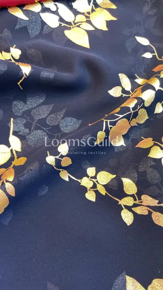 Georgette Foil Print - Design 2