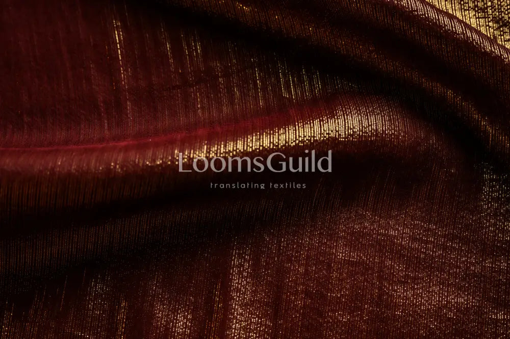 Silk Lame Silk Lame Red