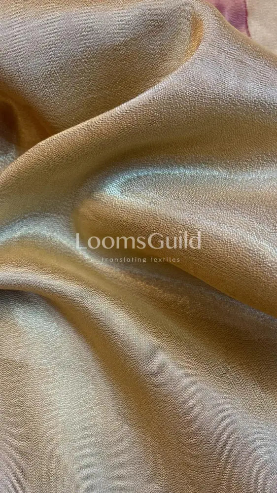 Silk Lame Yarn Dyed - Gold