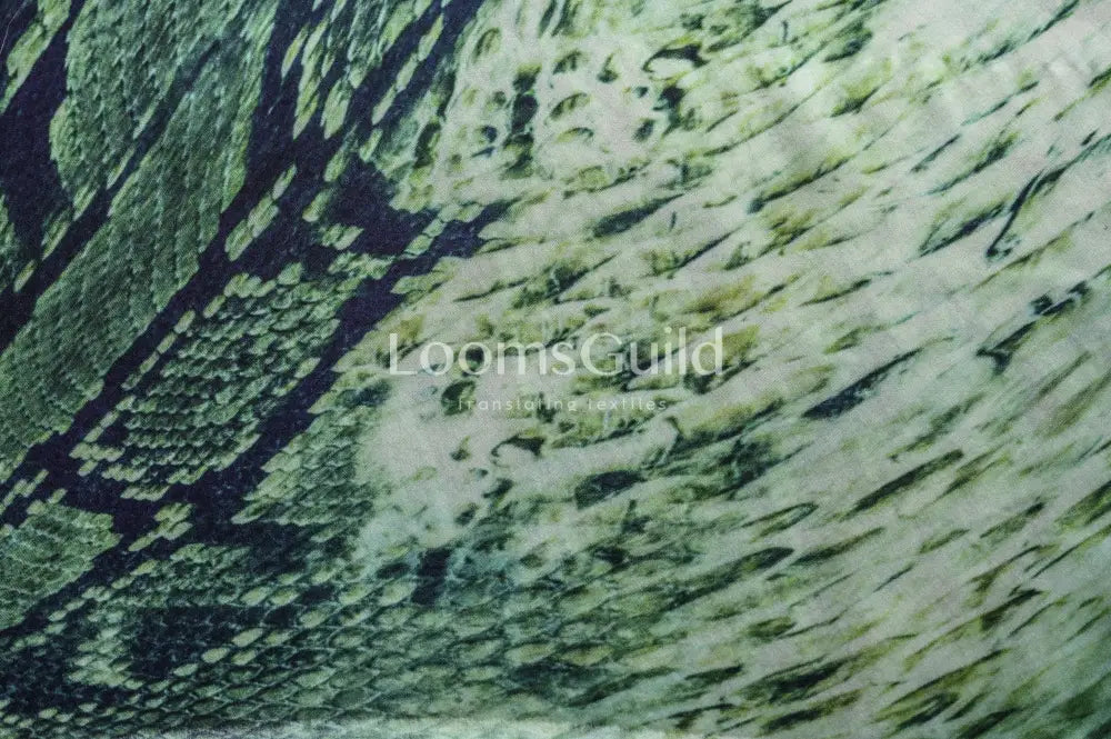 Cotton Digital Print - Green