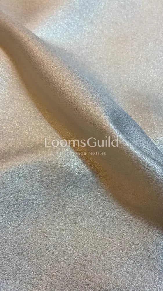 Crepe Foil - White/Silver