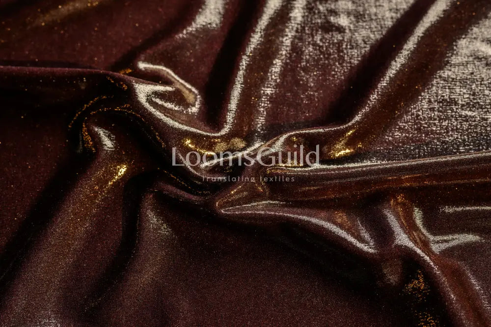 Elsa Jersey - Wine/Gold