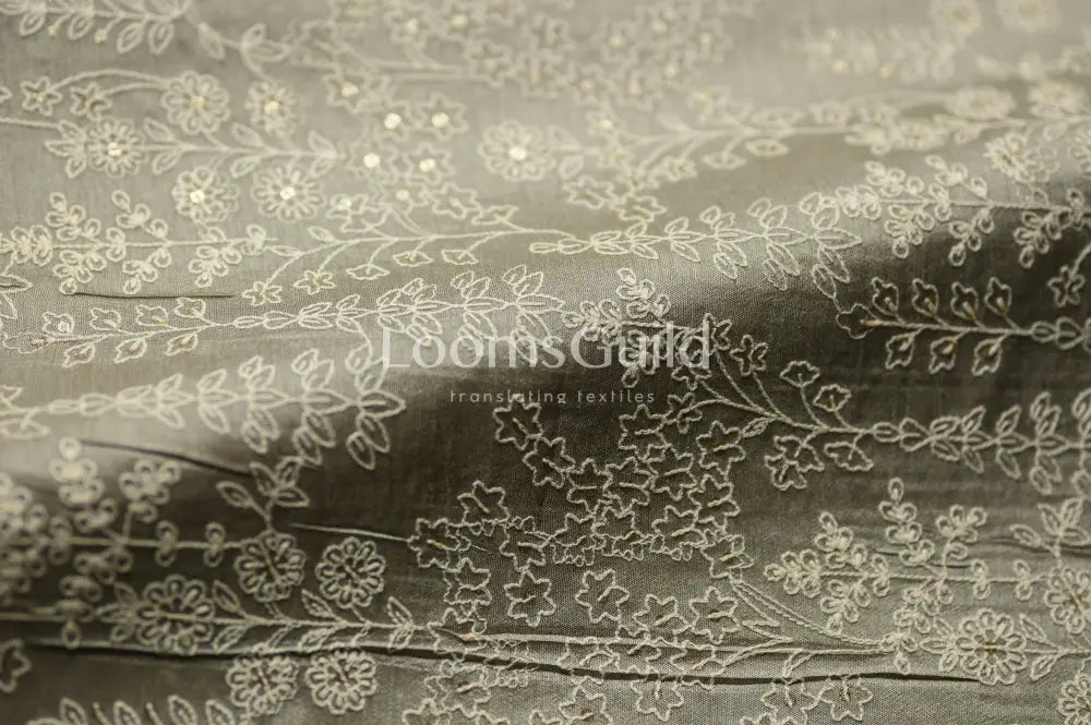 Embroidery - Grey