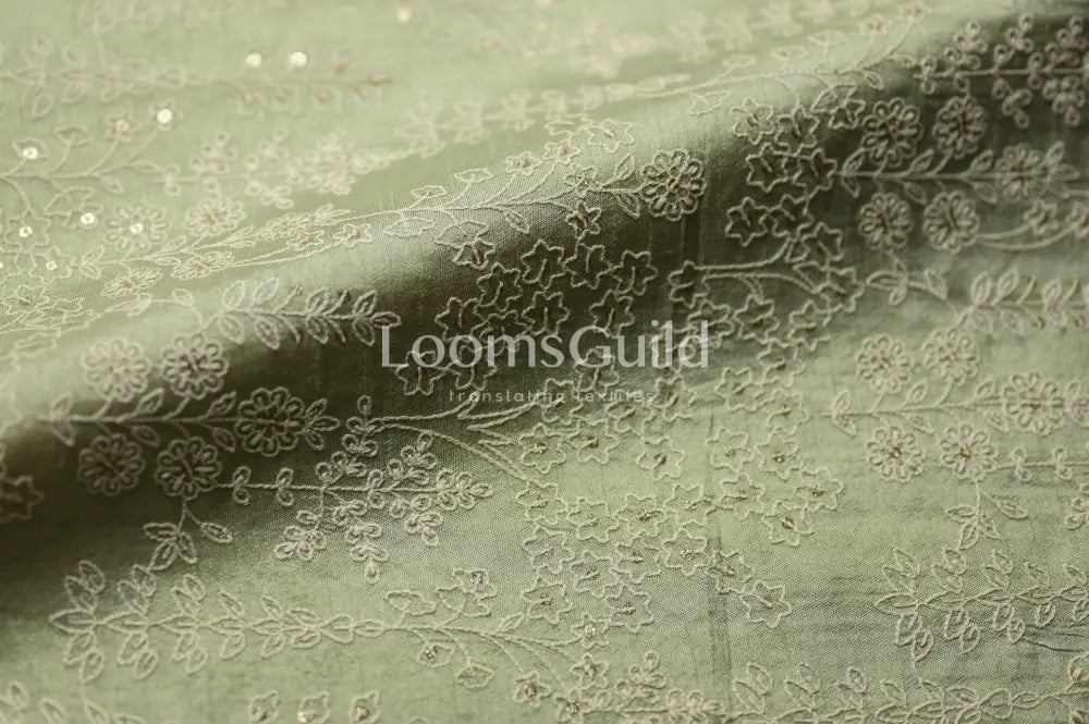 Embroidery - Light Green