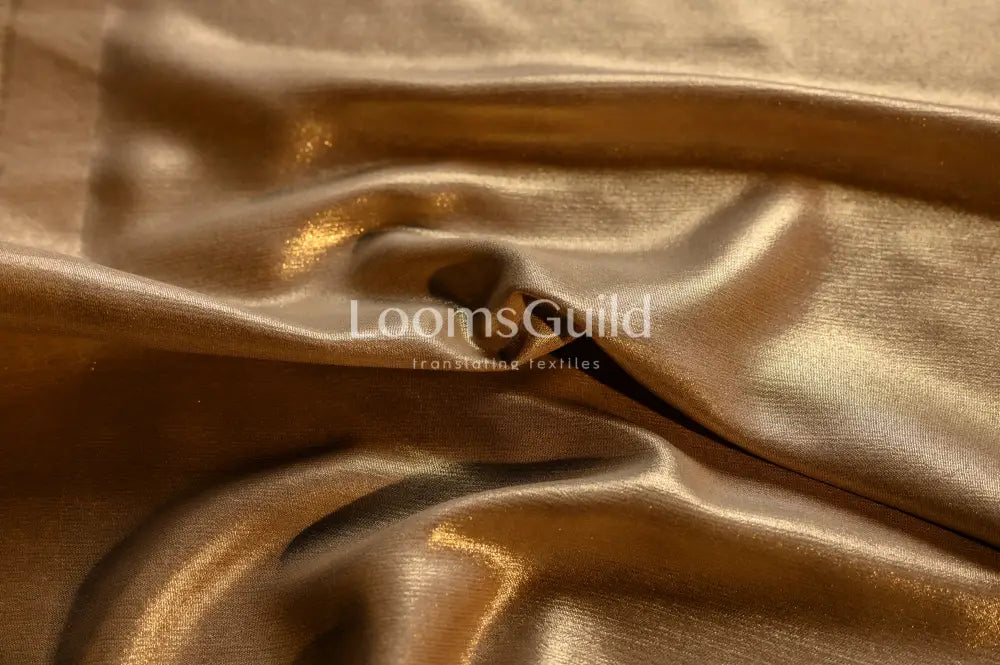 Foil Chiffon Lame Gold