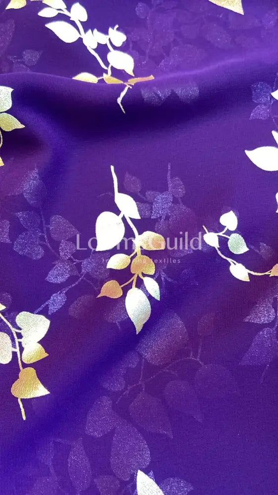 Georgette Foil Print - Design 3