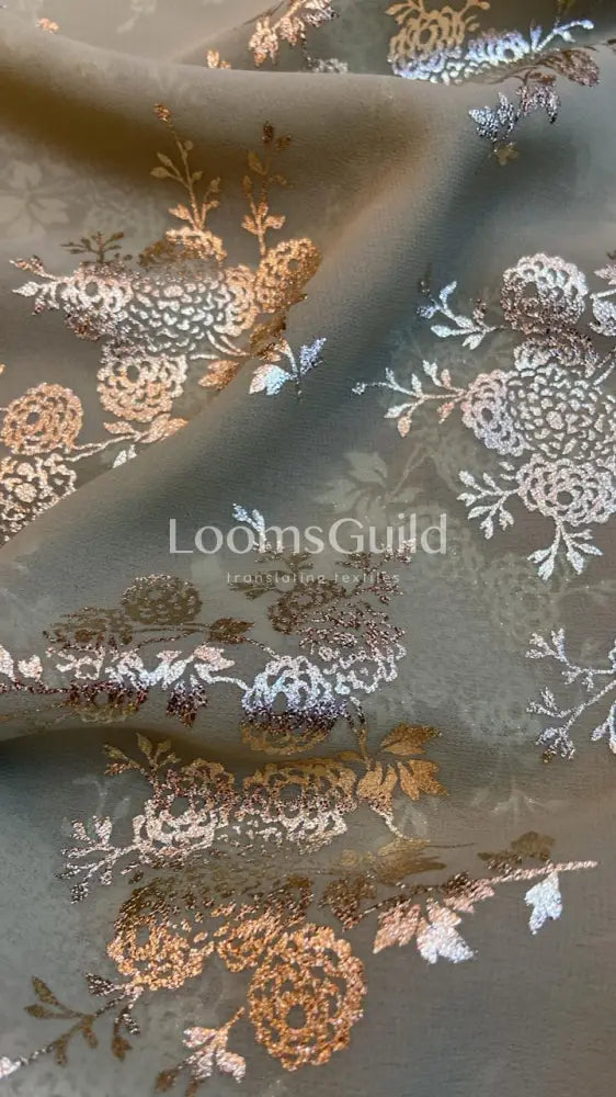 Georgette Foil Print - Design 6