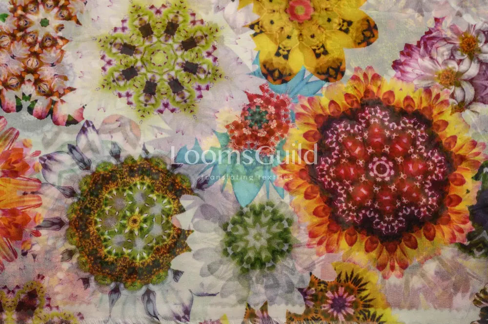 Micro Georgette Print - Multi