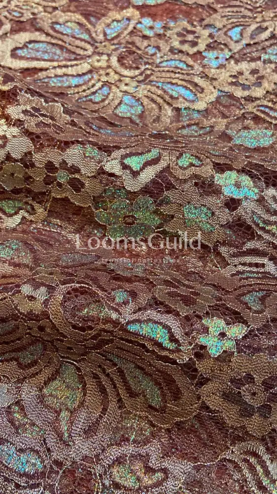 Nylon Matic Lace - Maroon