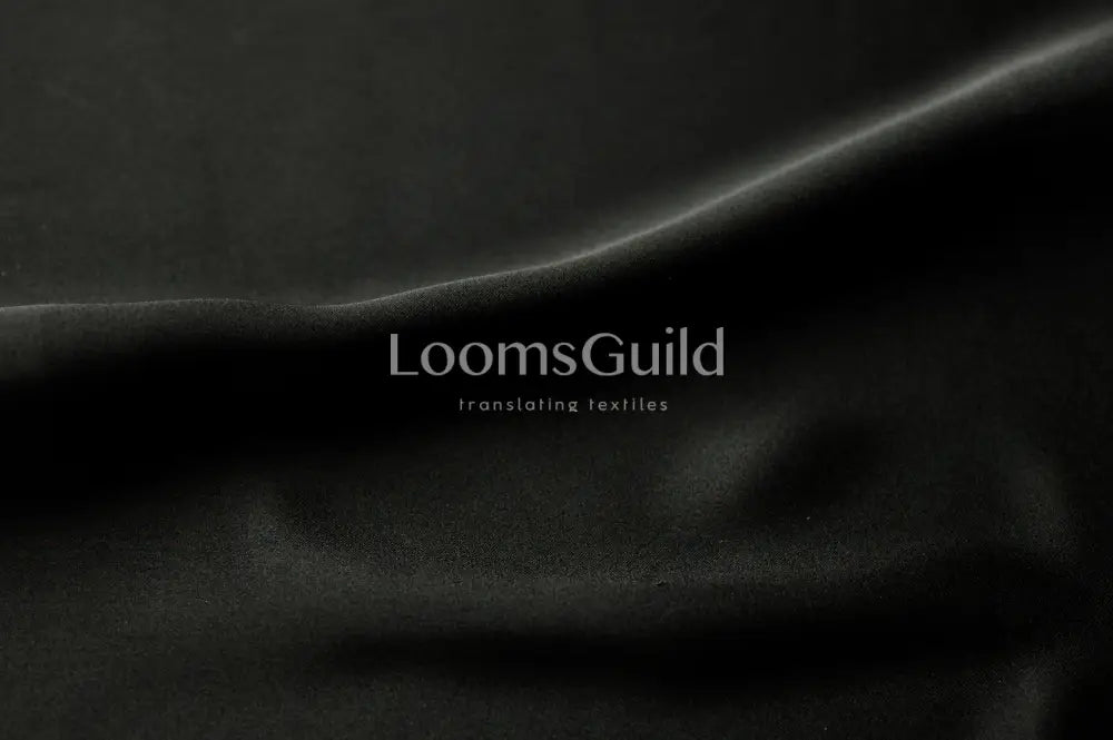 Satin Crepe Formal Black