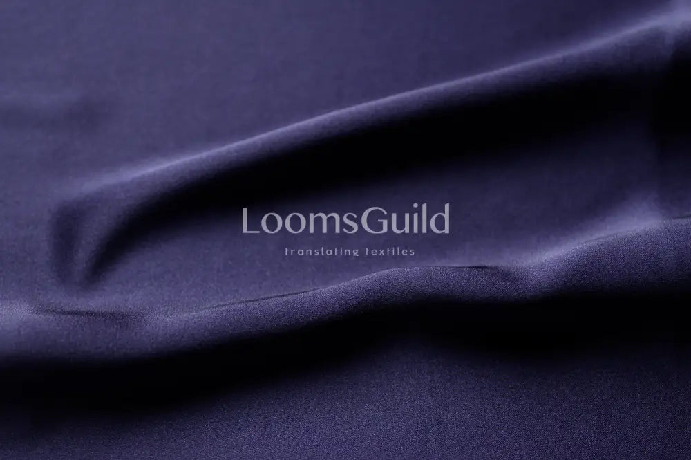 Satin Crepe Orion Blue