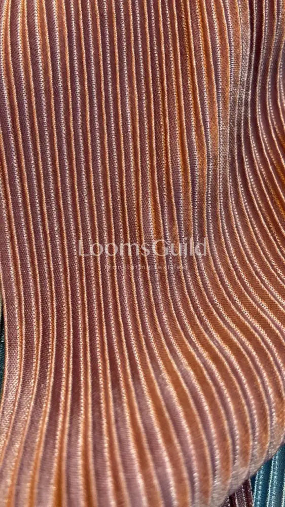 Satin Pleated - Pink