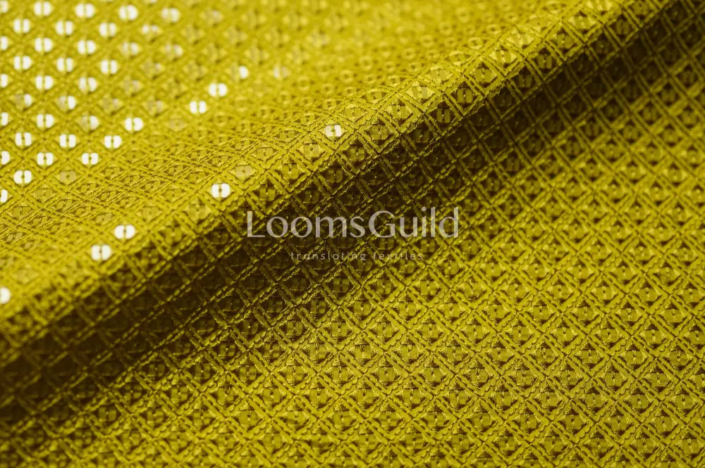 Sequin Embroidery - Olive