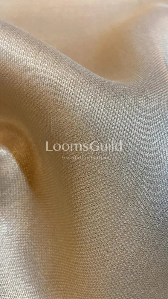 Silk Lame Tissue - Medium Gold