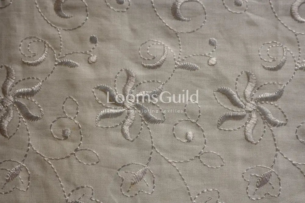Swiss Cotton Embroidery - Design 3