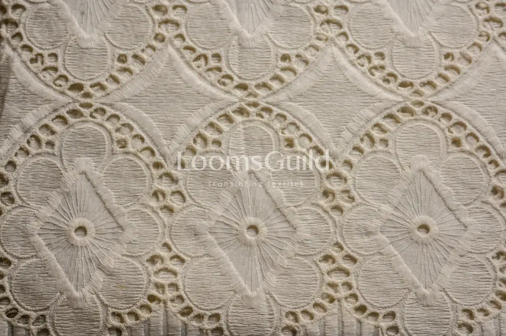Swiss Cotton Embroidery - Design 5